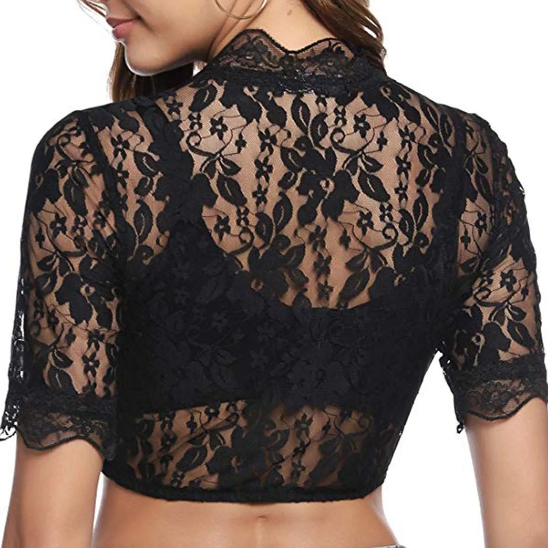 Women's Lace Dirndl Blouse for Oktoberfest