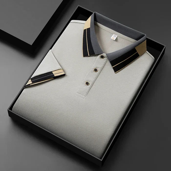 Men's Business Polo Shirt Office-Ready