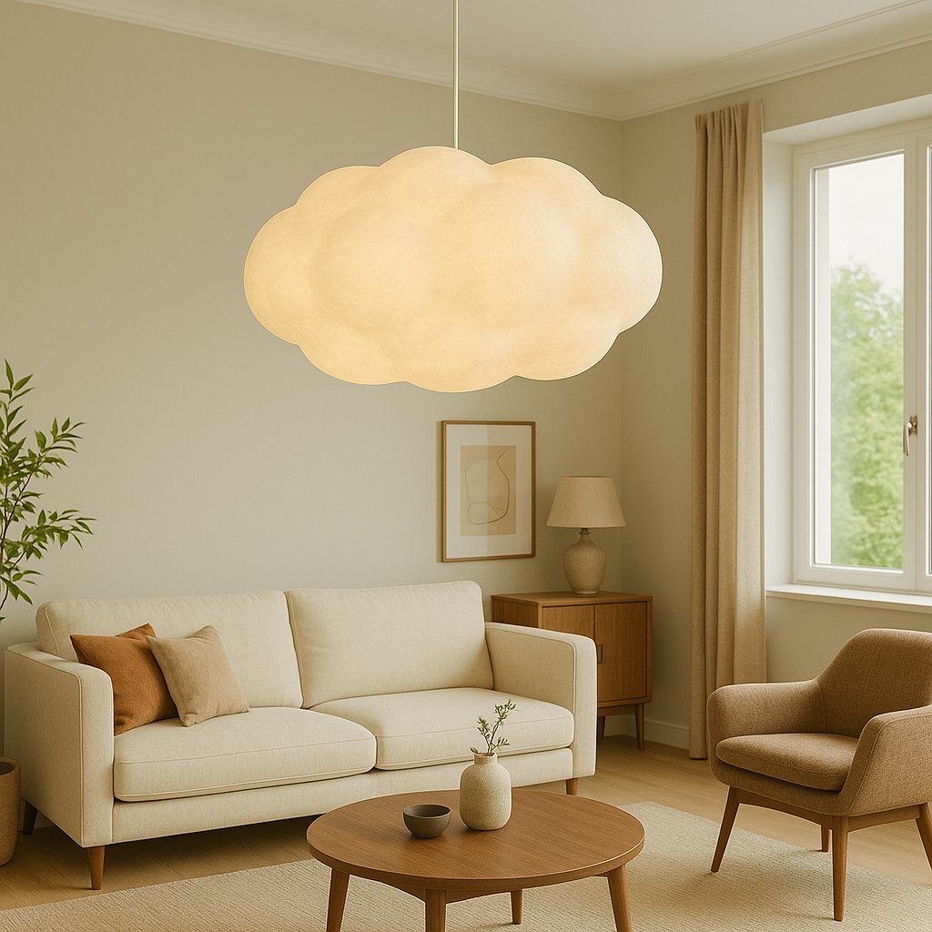 Cloud Pendant Light, Soft Glow Ceiling Light