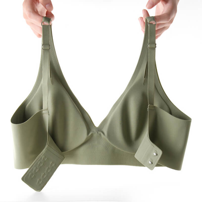 Seamless Comfort Bra with Soft Support and Flexibility