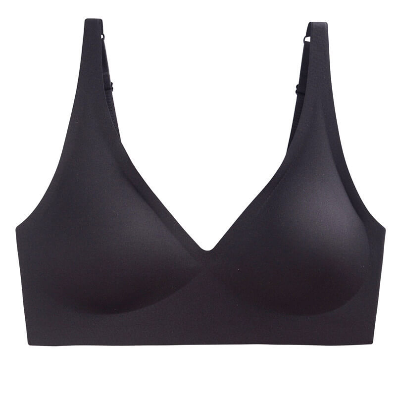 Seamless Comfort Bra with Soft Support and Flexibility