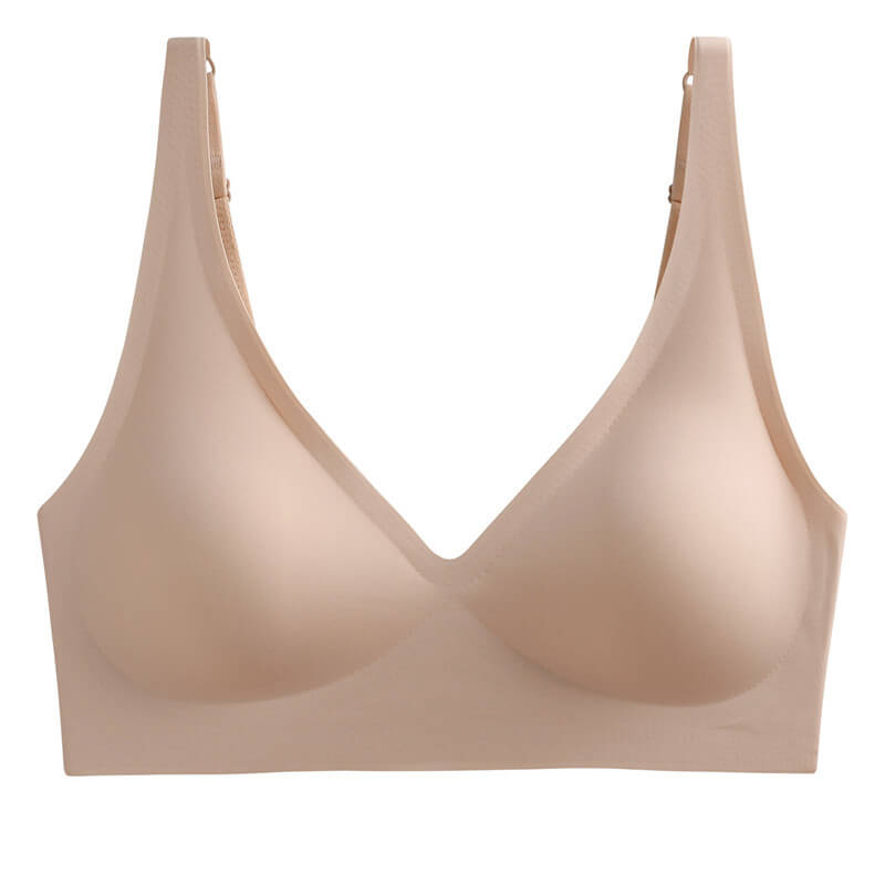 Seamless Comfort Bra with Soft Support and Flexibility