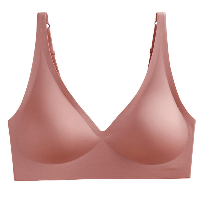 Seamless Comfort Bra with Soft Support and Flexibility