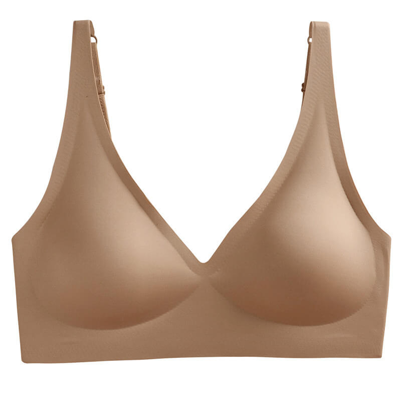 Seamless Comfort Bra with Soft Support and Flexibility