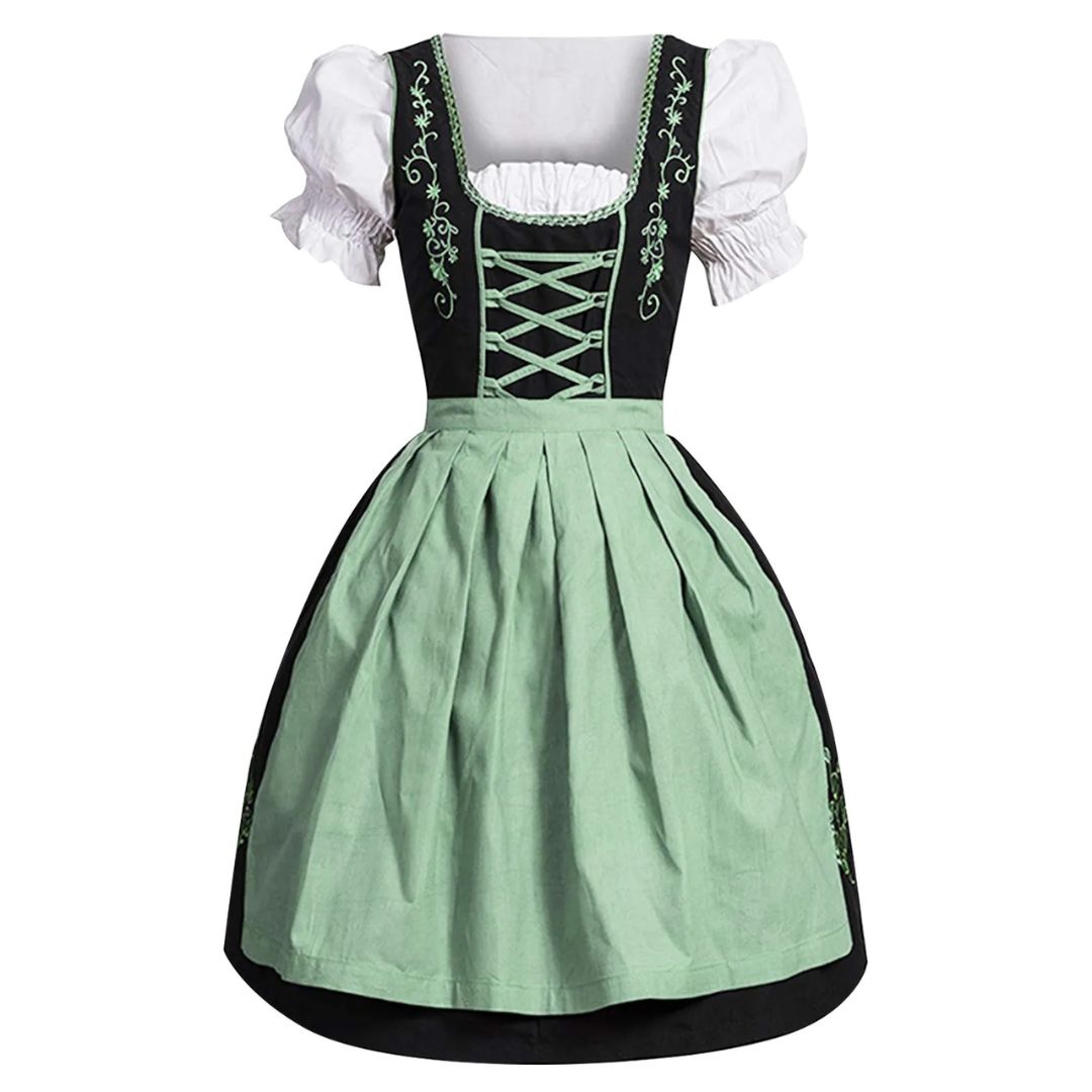 Women's Bavarian Dirndl Dress for Oktoberfest