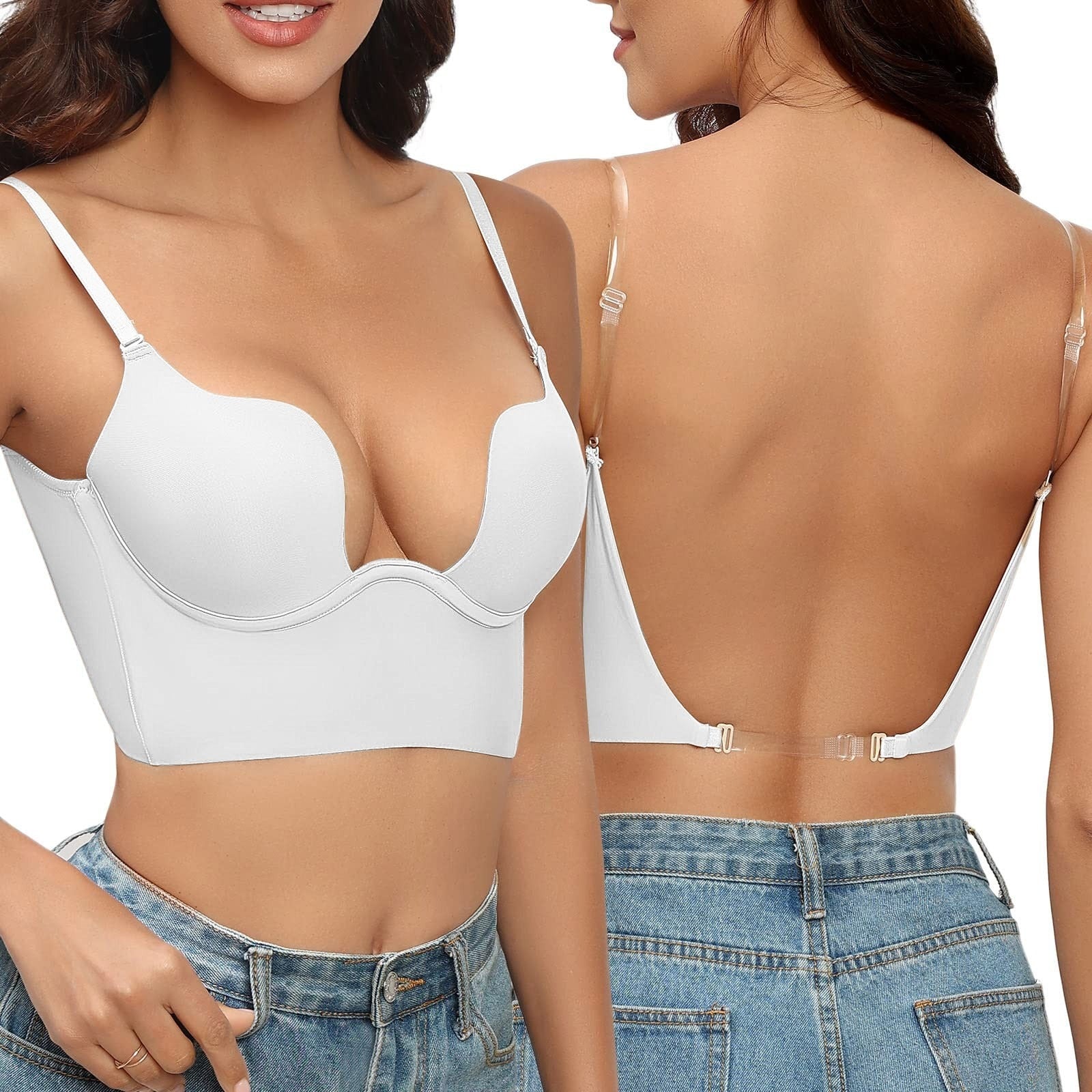 Comfortable Women’s Backless Bra – Supportive & Seamless