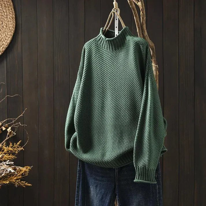 Cozy Knitted Jumper for Comfortable Everyday Wear