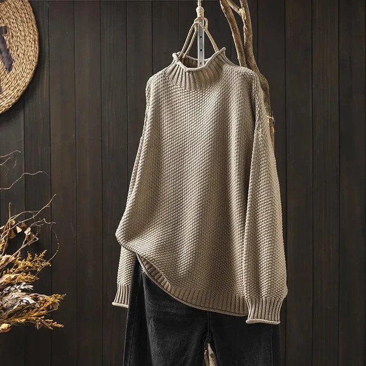 Cozy Knitted Jumper for Comfortable Everyday Wear