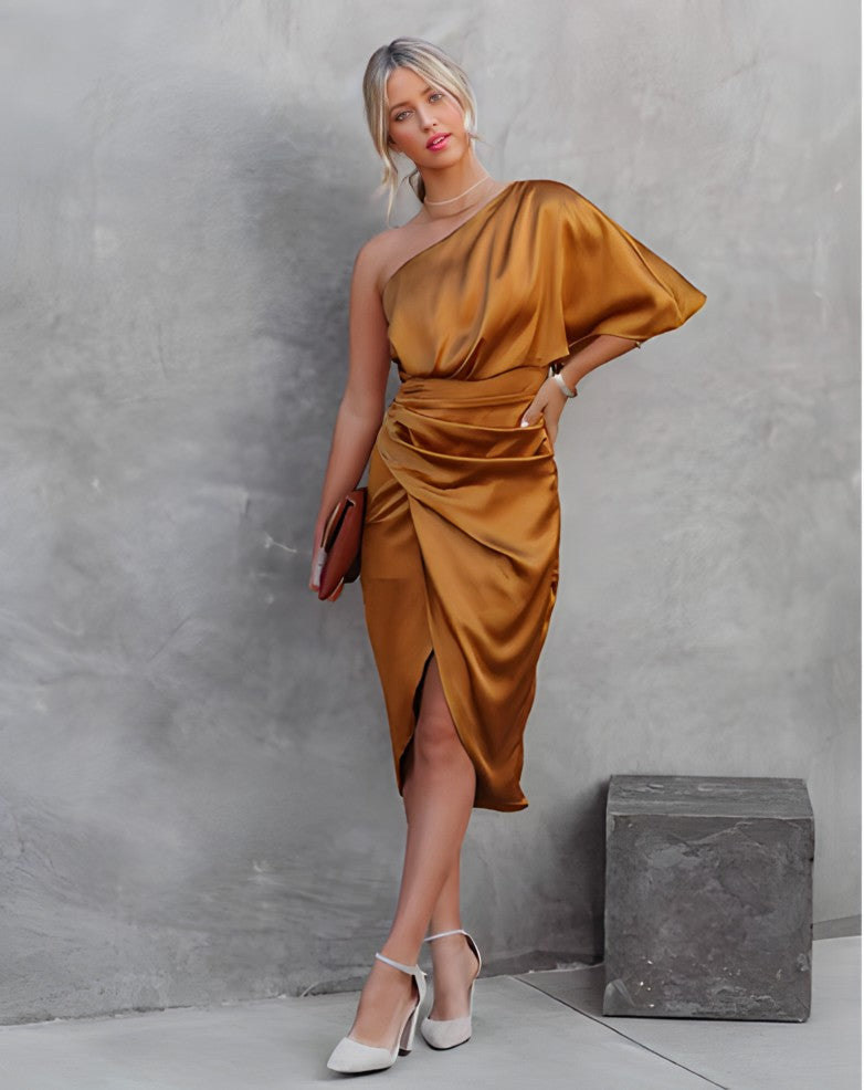 Elegant Silk Party Dress for Special Occasions