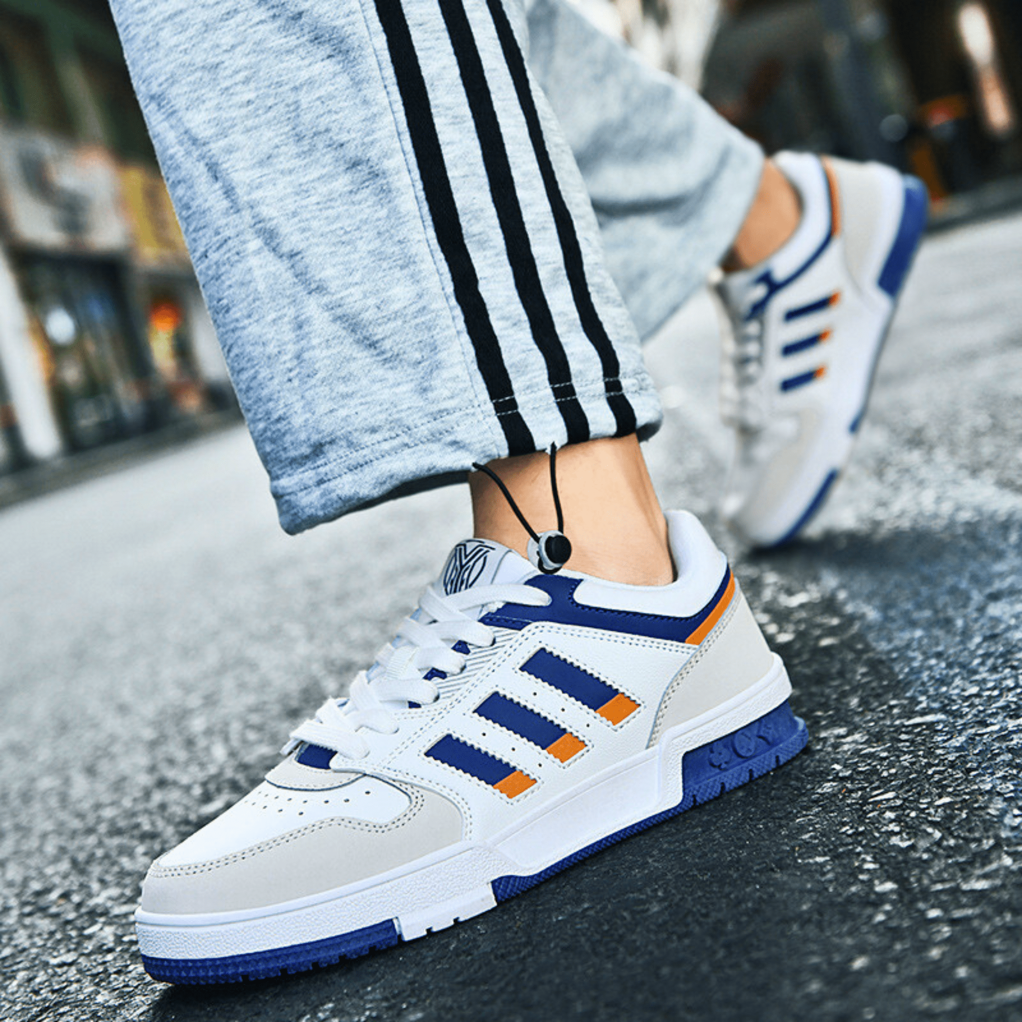 Classic Low-Top Trainers, Cushioned Insole, Breathable