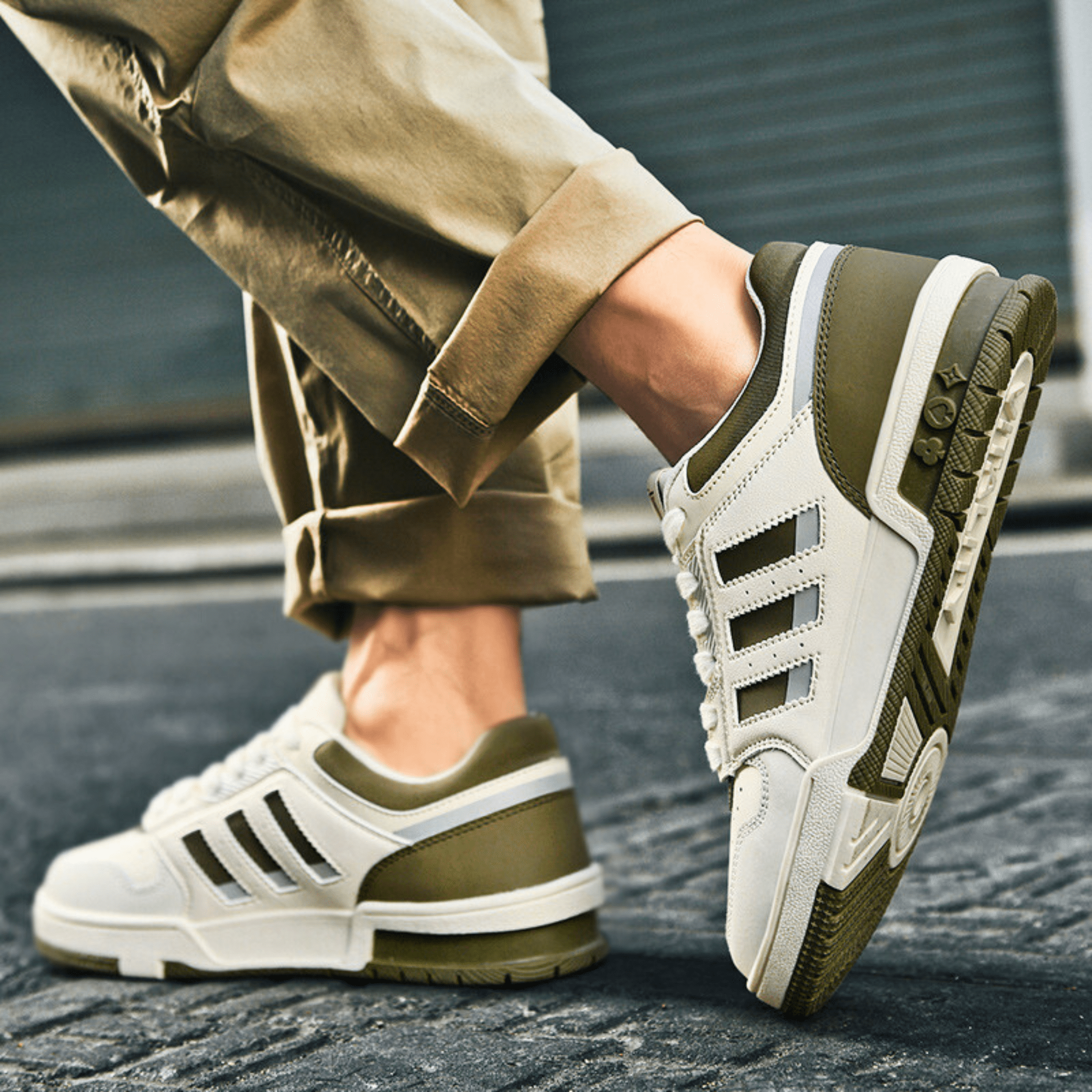 Classic Low-Top Trainers, Cushioned Insole, Breathable