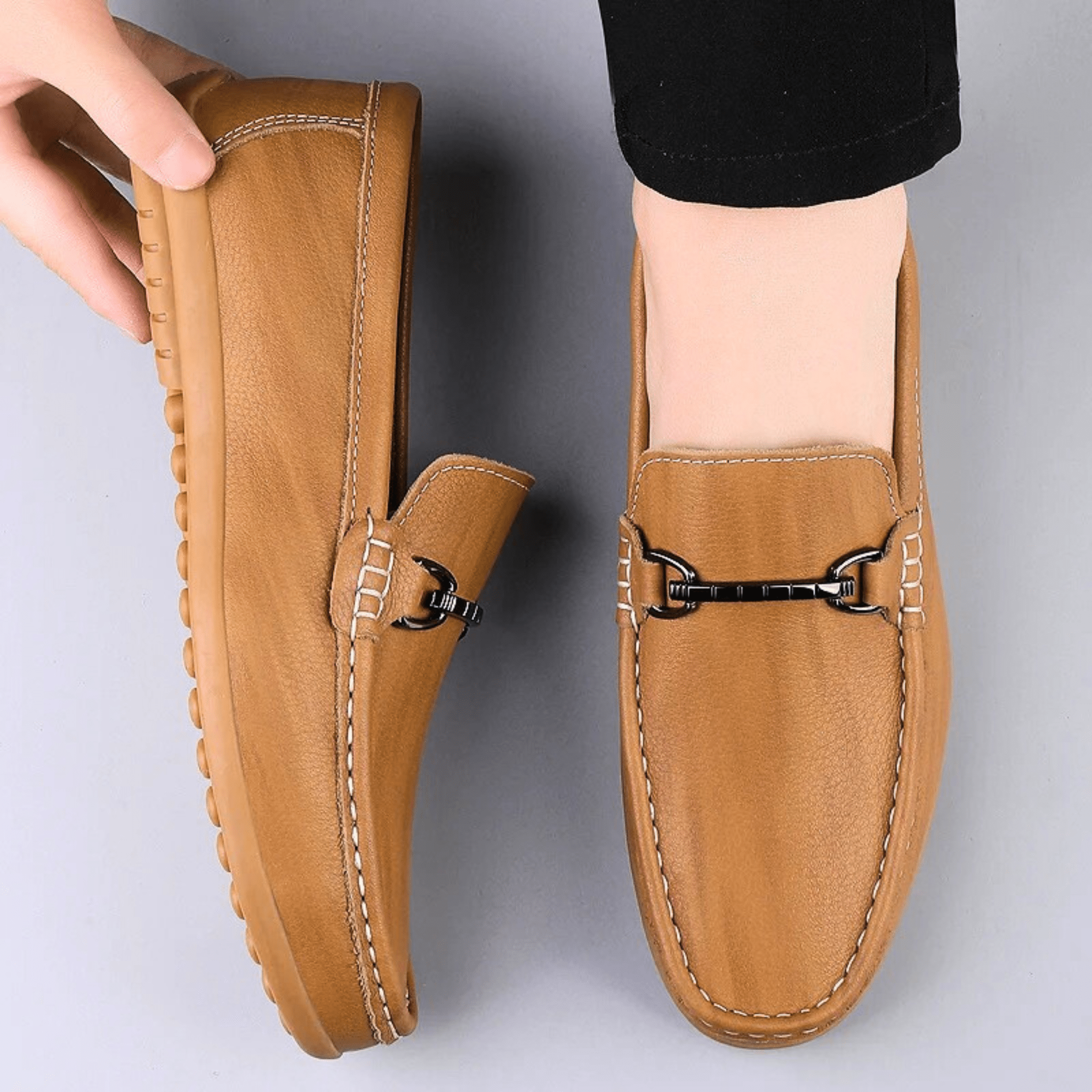 Genuine Leather Moccasins, Casual Shoes