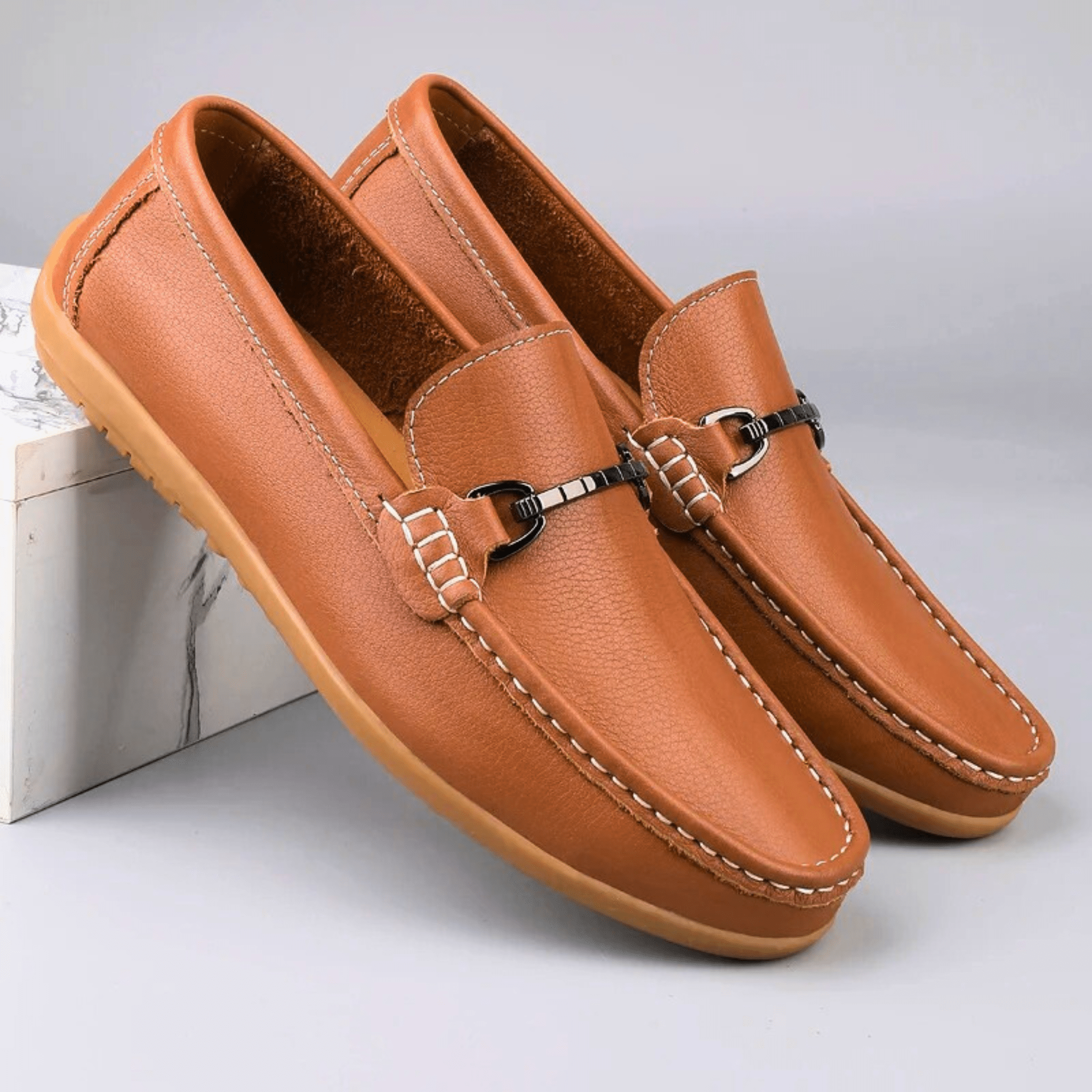 Genuine Leather Moccasins, Casual Shoes