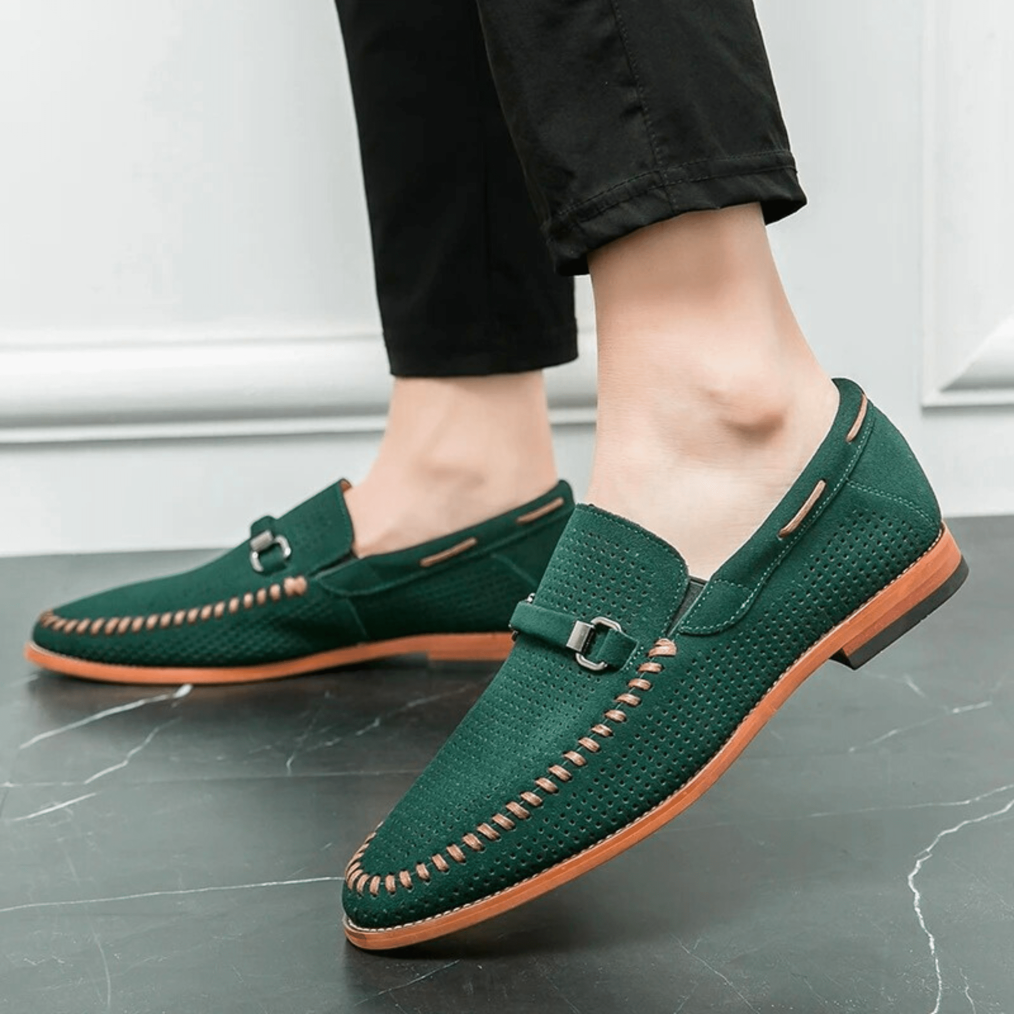Classic Slip-On Loafers, Comfortable Fit