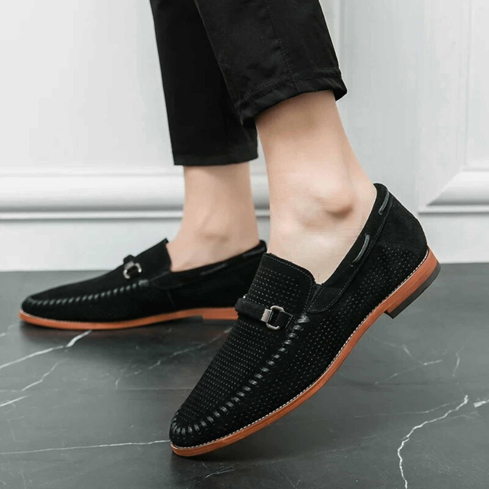 Classic Slip-On Loafers, Comfortable Fit