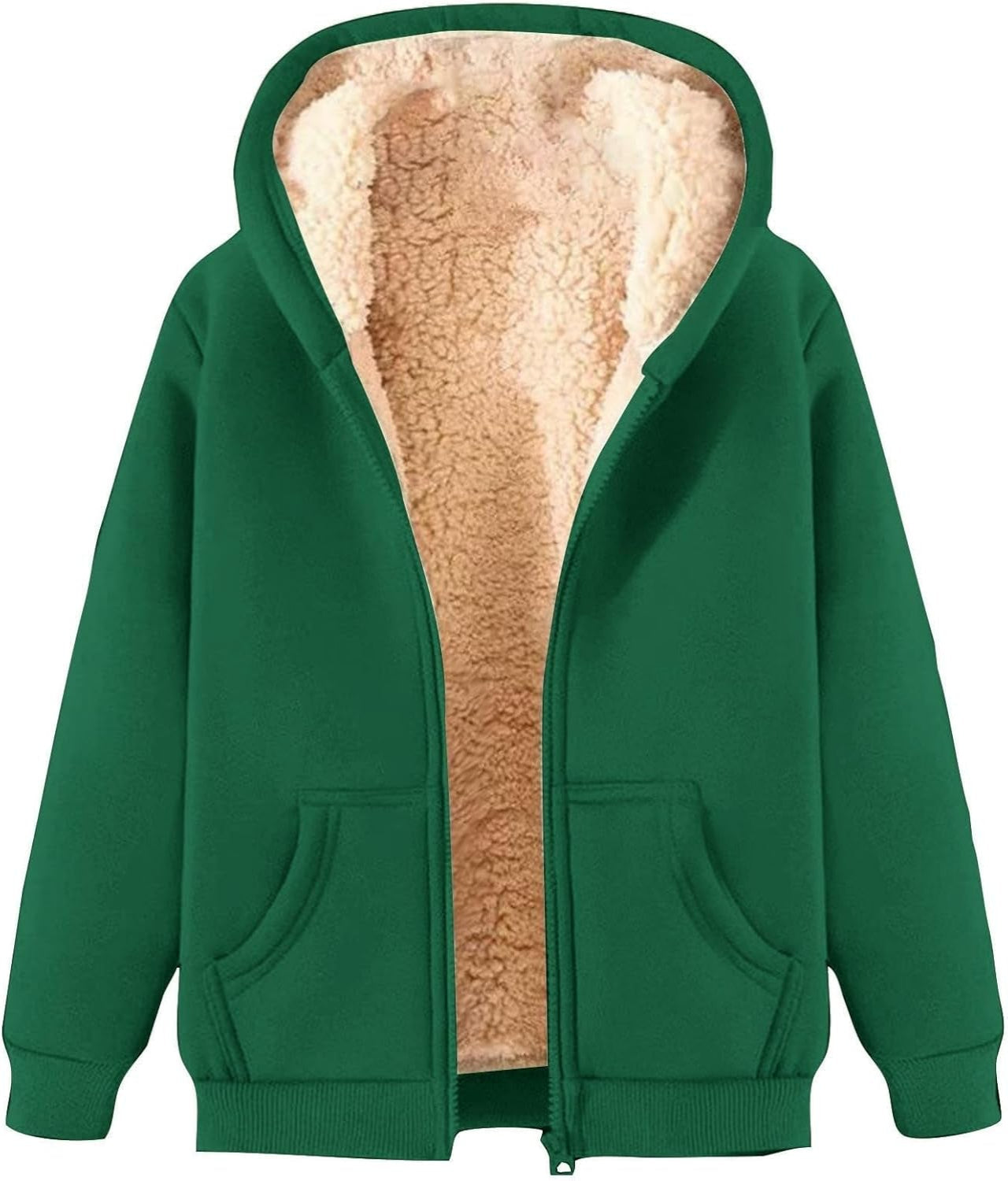 Women's Warm Fleece Full-Zip Hoodie