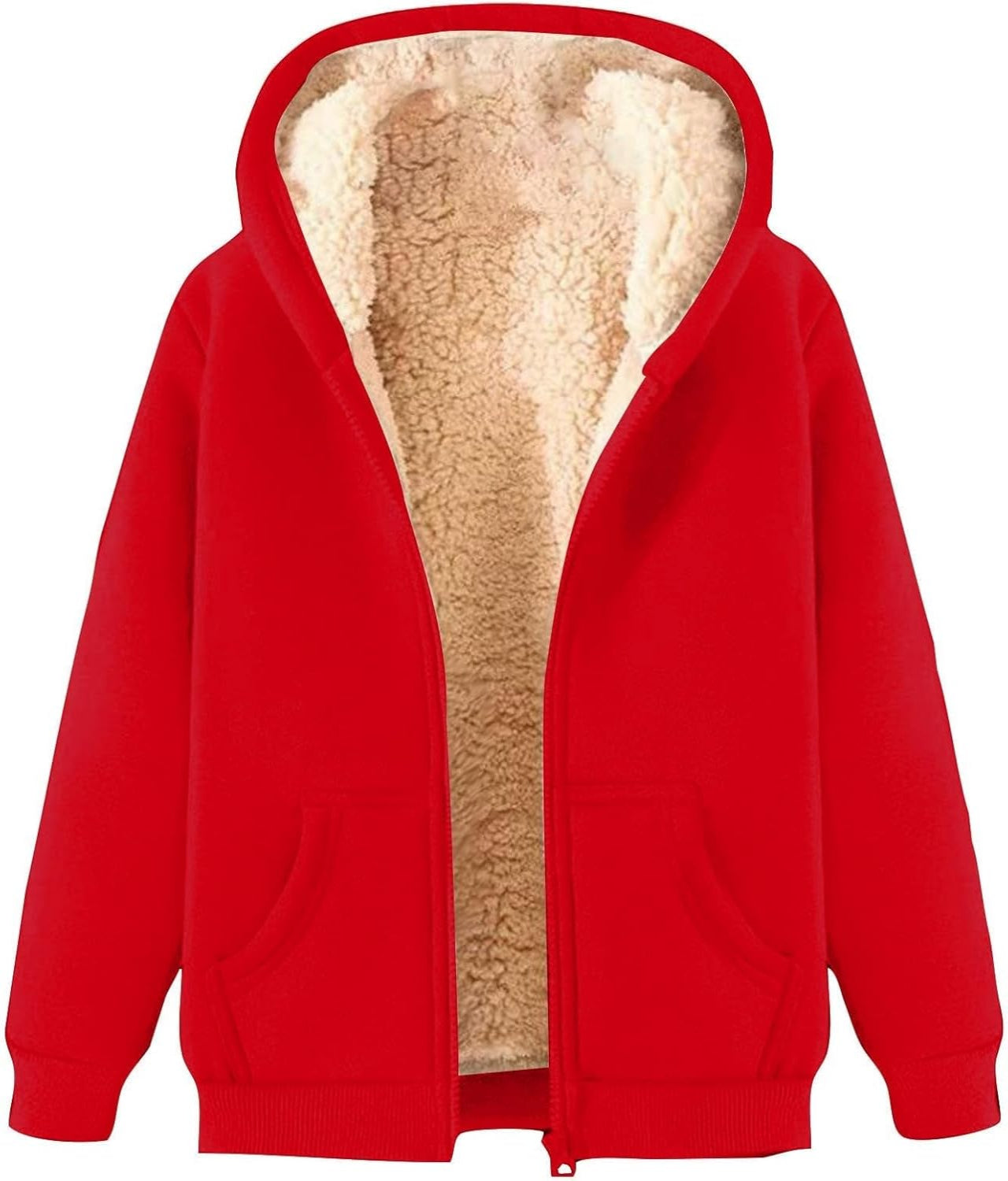 Women's Warm Fleece Full-Zip Hoodie