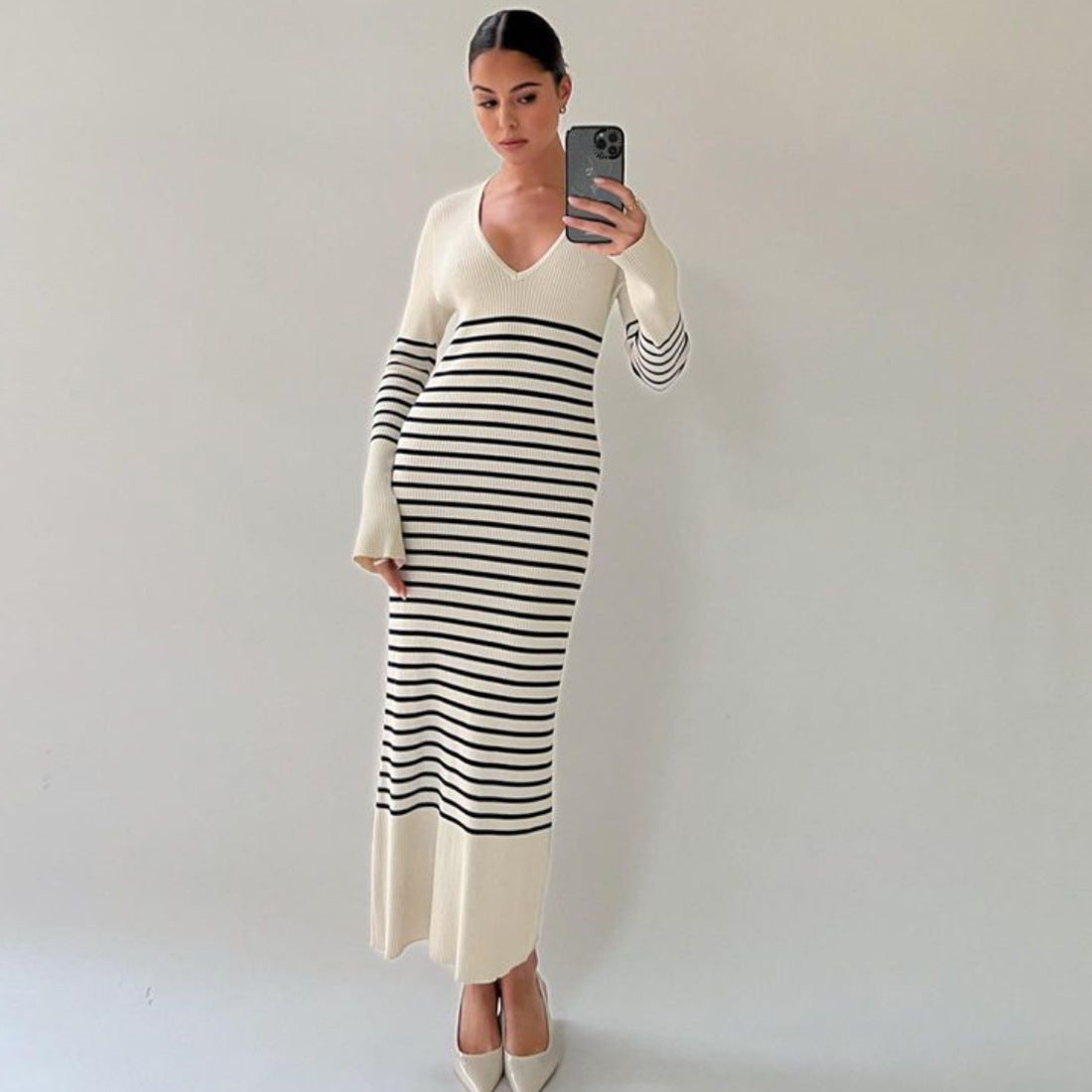 Striped Maxi Dress for Effortless Summer Style