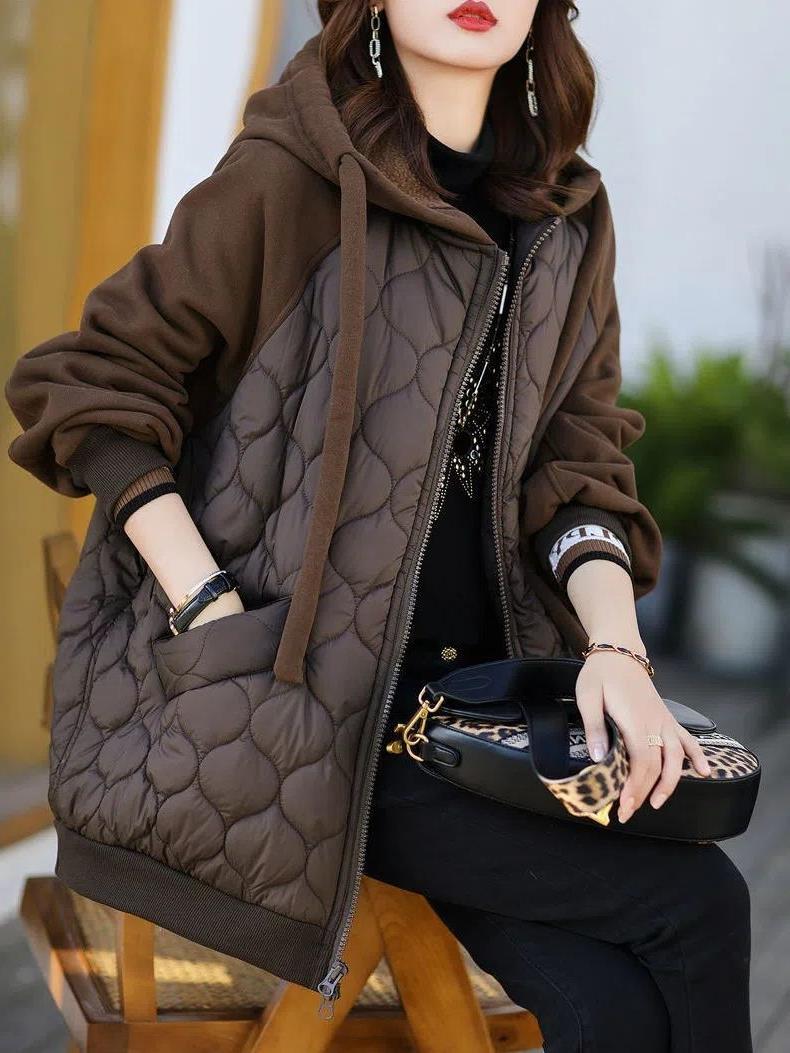 Hooded Padded Jacket for Warmth and Comfort