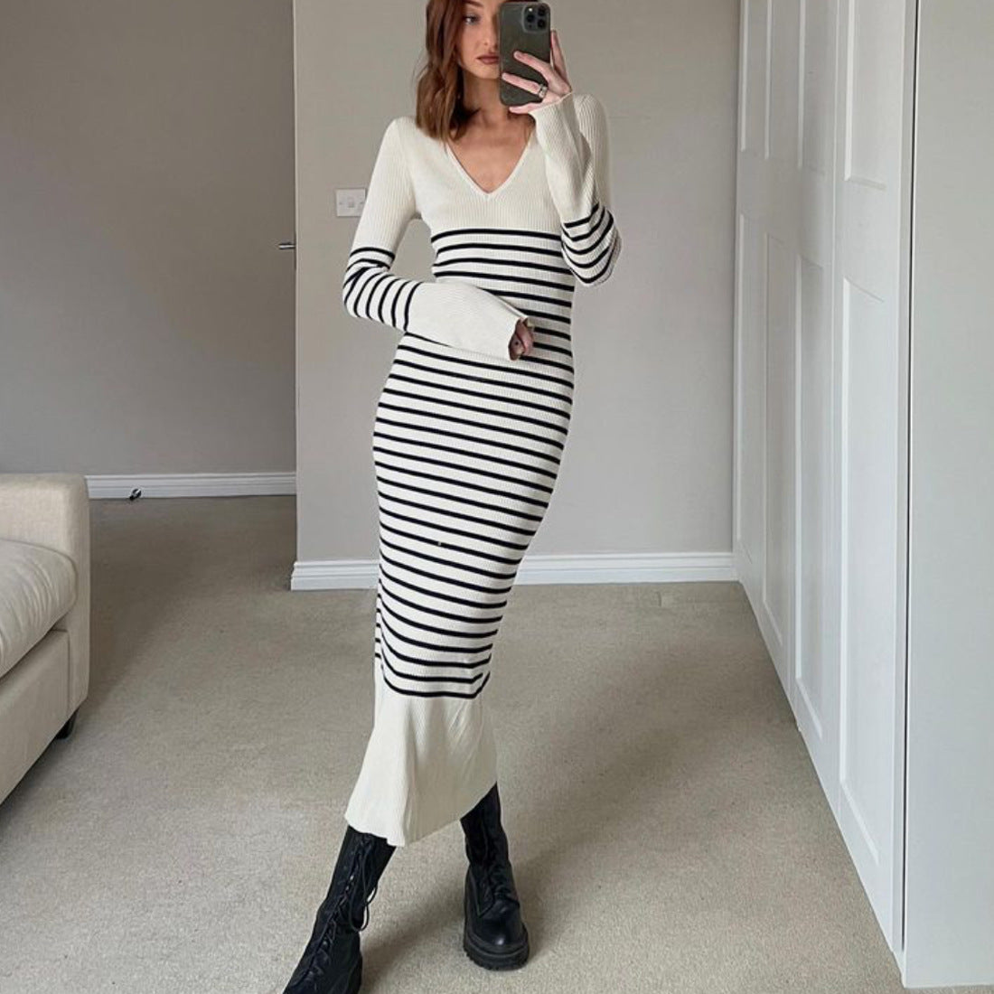 Striped Maxi Dress for Effortless Summer Style