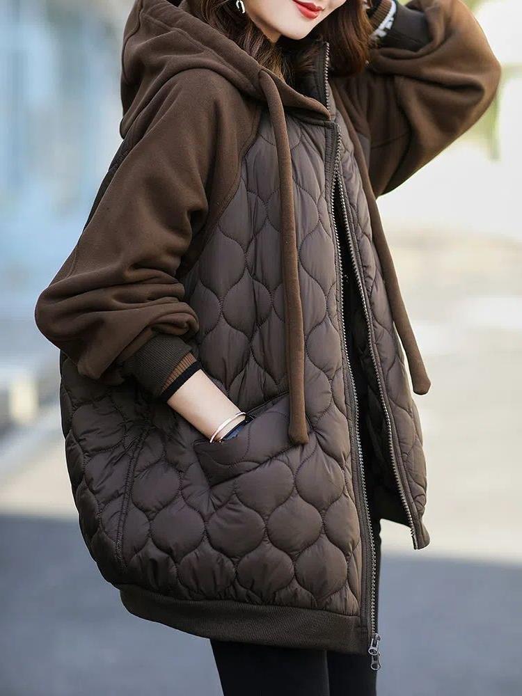 Hooded Padded Jacket for Warmth and Comfort