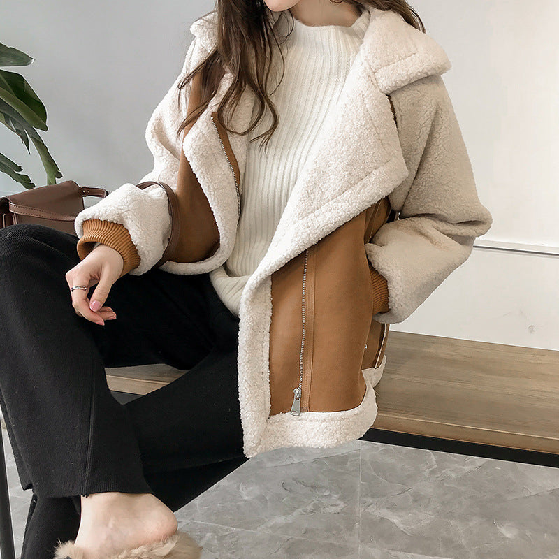 Fleece-Lined Women's Jacket for Comfort and Warmth