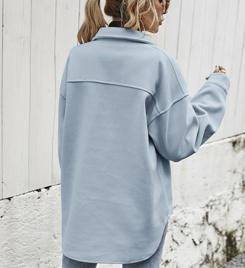 Tailored Button Coat with Stylish Soho Design