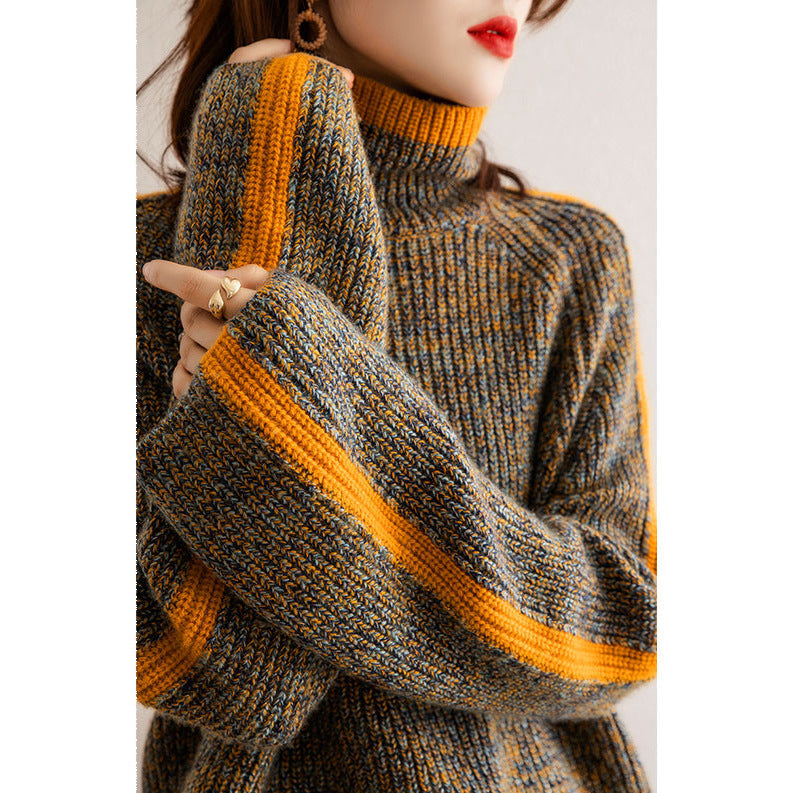 High Neck Mesh Jumper for Stylish Layering and Comfort