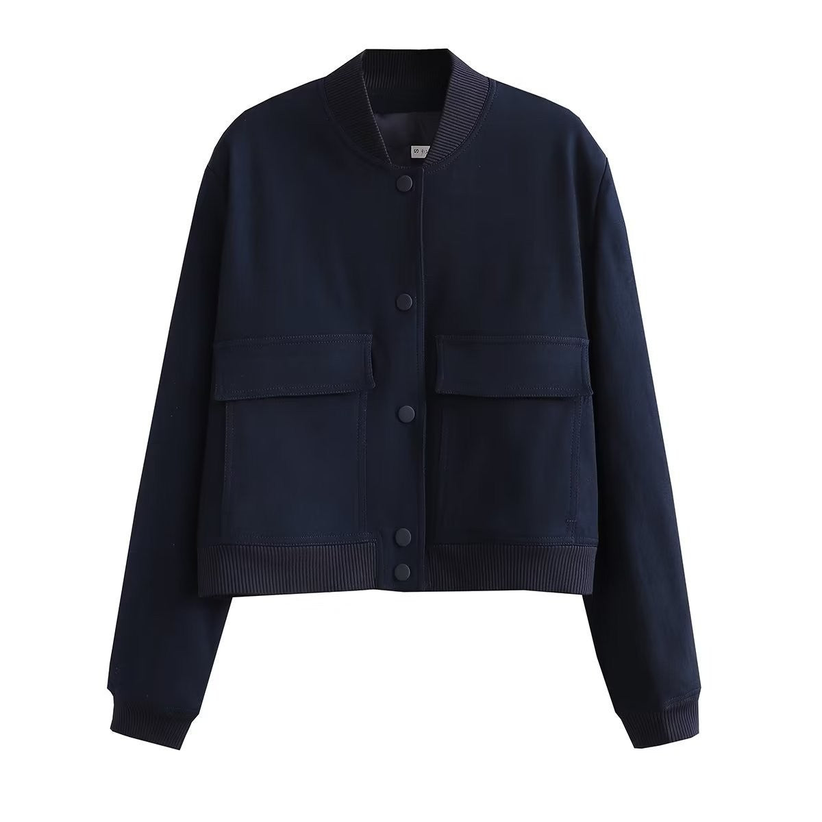 Women's Short Bomber Jacket – Stylish and Versatile Outerwear