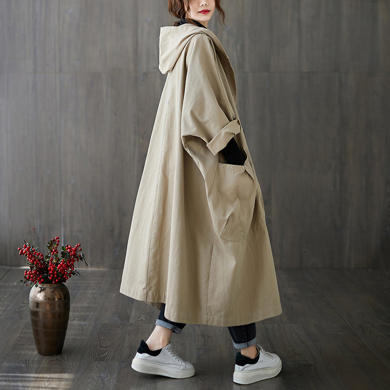 Cozy Oversized Hooded Coat for Warmth and Style