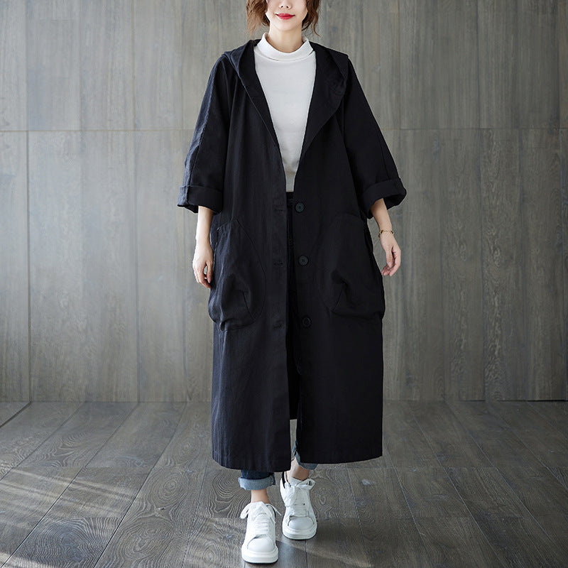 Cozy Oversized Hooded Coat for Warmth and Style