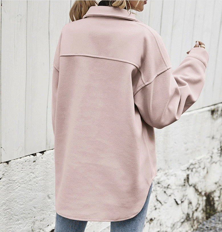 Tailored Button Coat with Stylish Soho Design