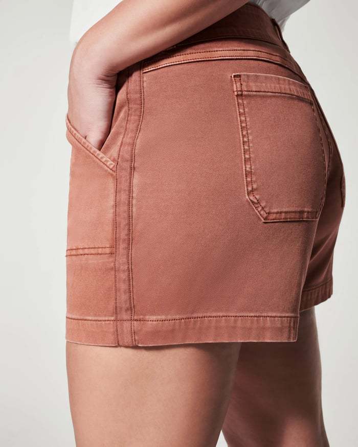 Women's Essential Twill Shorts - Comfortable & Versatile Summer Wear