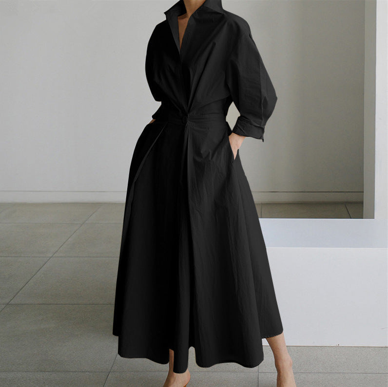 Long Sleeve Dress with Elegant Design and Comfortable Fit