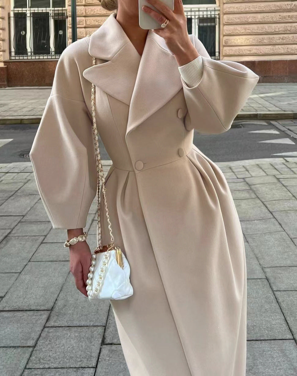 Elegant Long Coat for Women - Stylish and Warm Outerwear