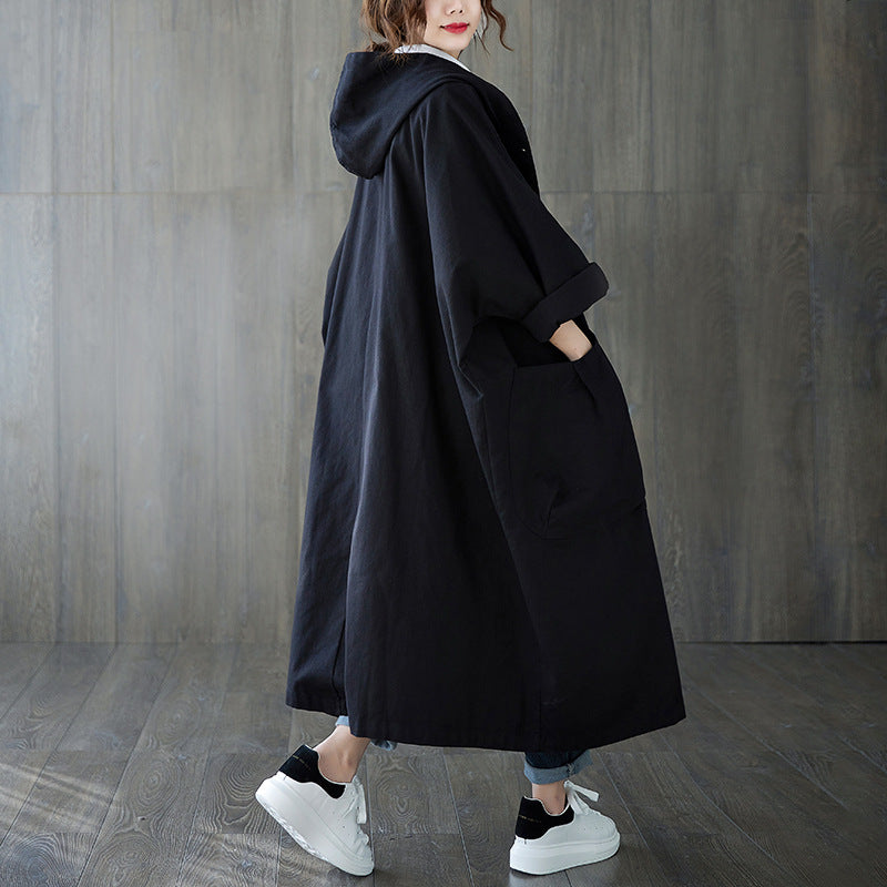 Cozy Oversized Hooded Coat for Warmth and Style