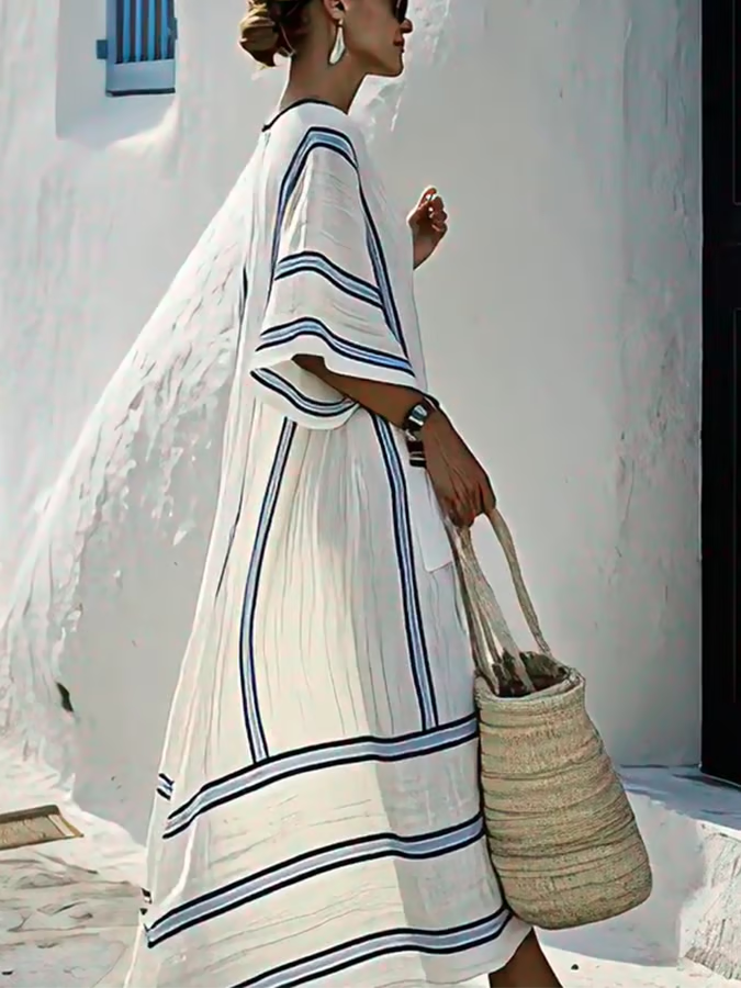 Striped Lina Dress for Comfortable and Stylish Wear