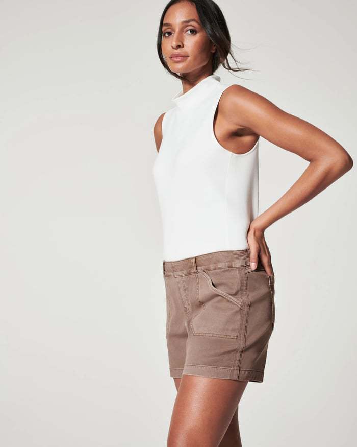 Women's Essential Twill Shorts - Comfortable & Versatile Summer Wear