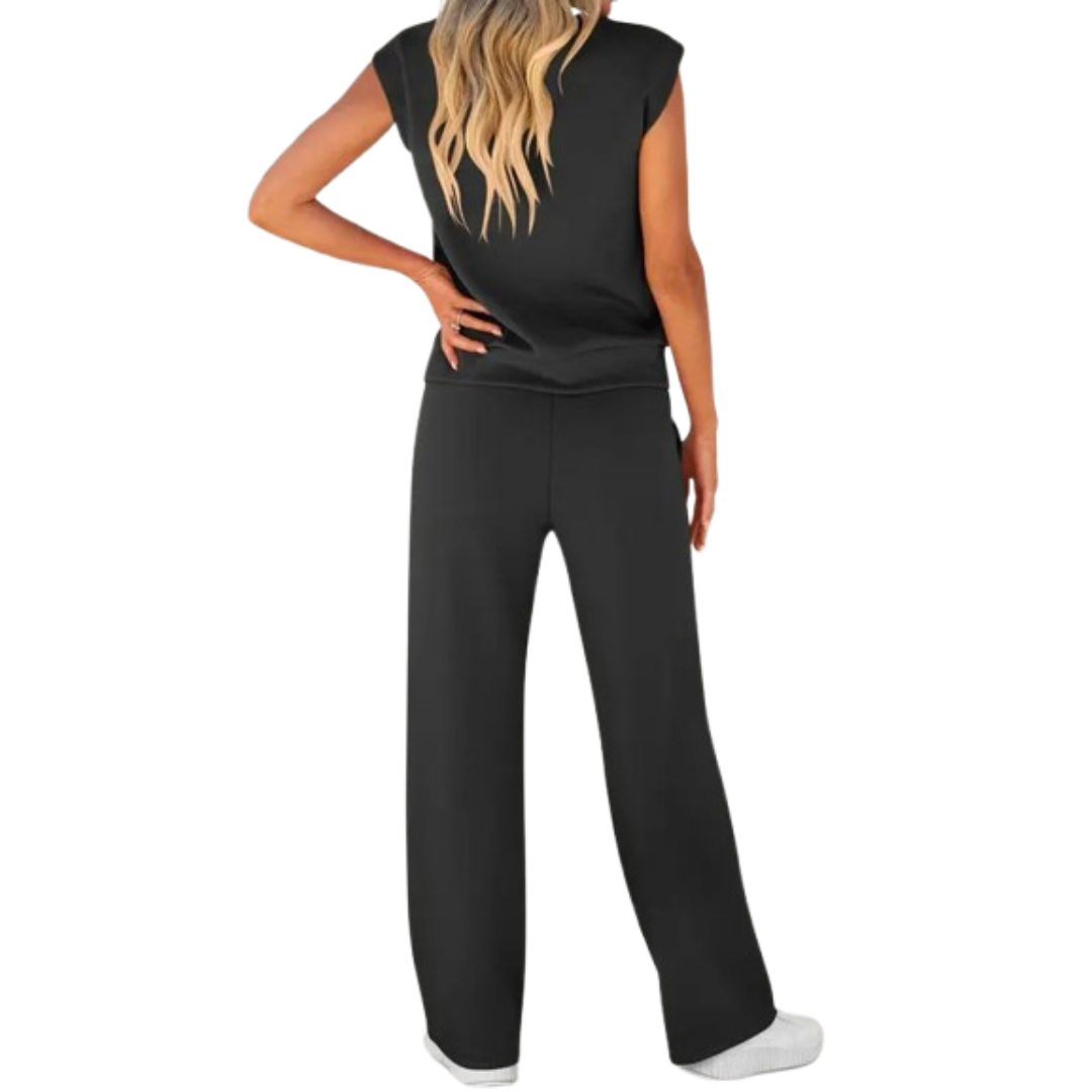 Elvara Casual Summer Lounge Co-Ord Set