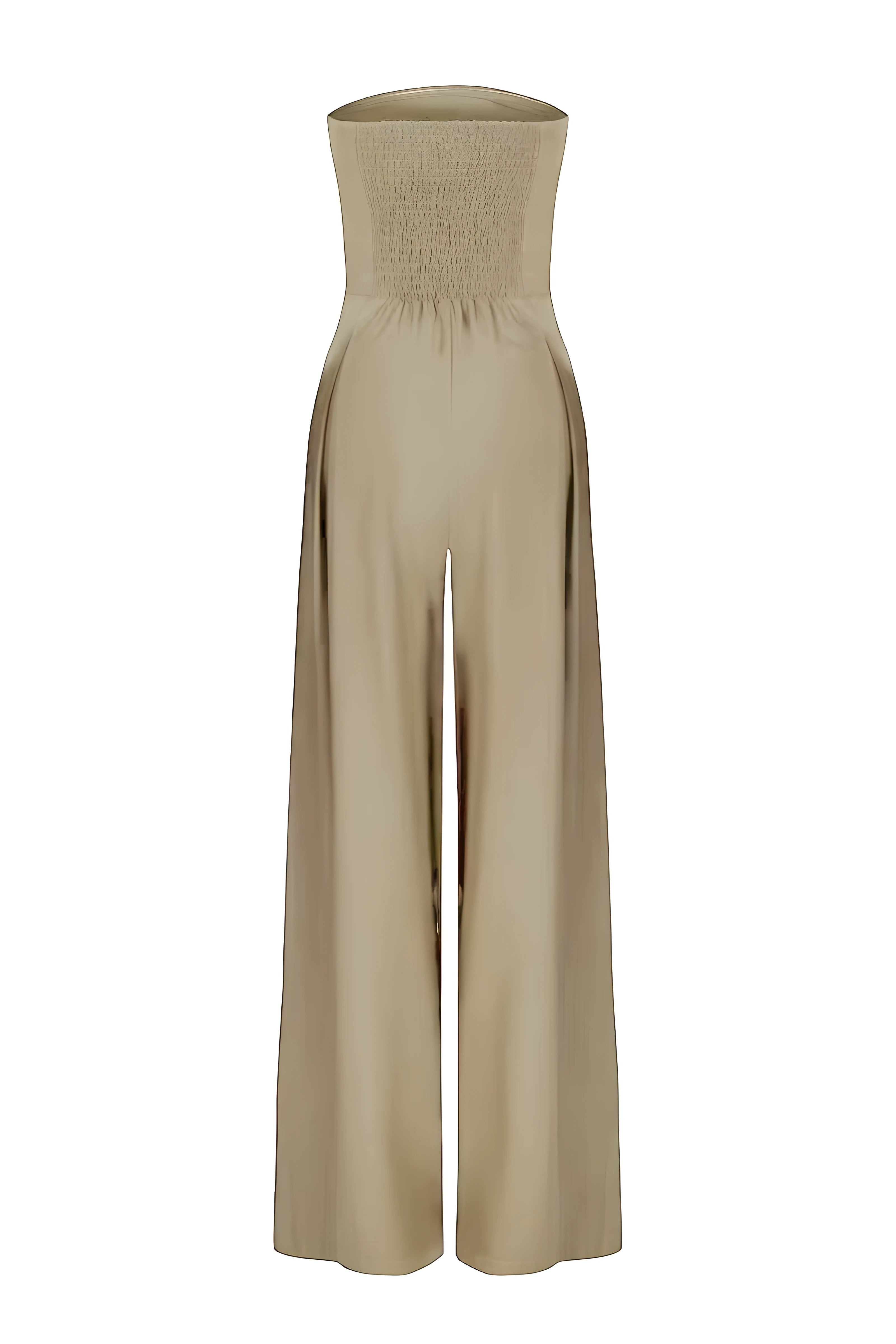 Strapless Jumpsuit with Flattering Fit and Versatile Style