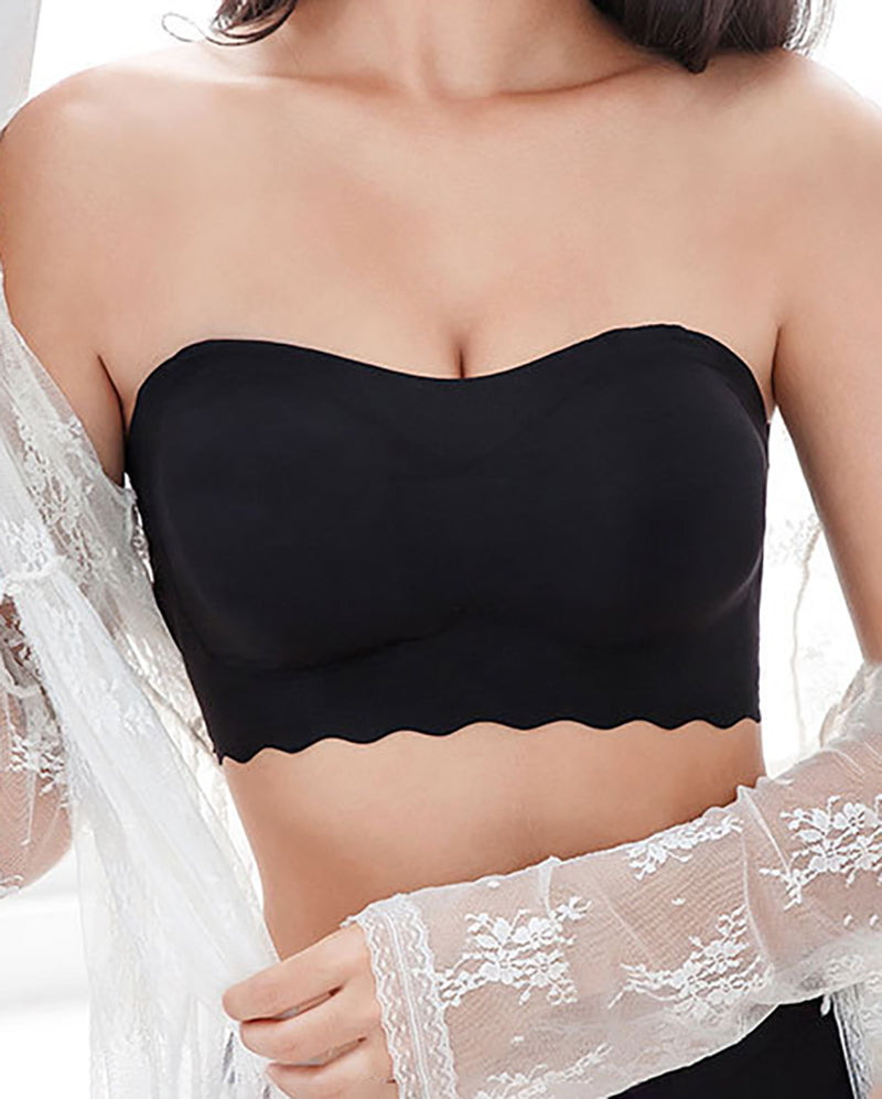 LuxeLift Seamless Strapless Bra for All-Day Comfort and Support