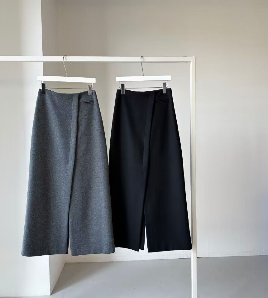 Essential Long Skirt with Stylish Side Slit