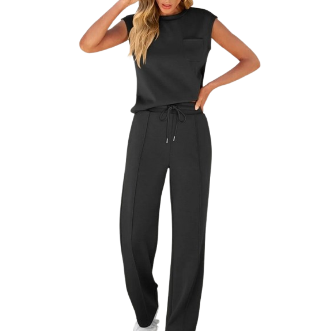 Elvara Casual Summer Lounge Co-Ord Set