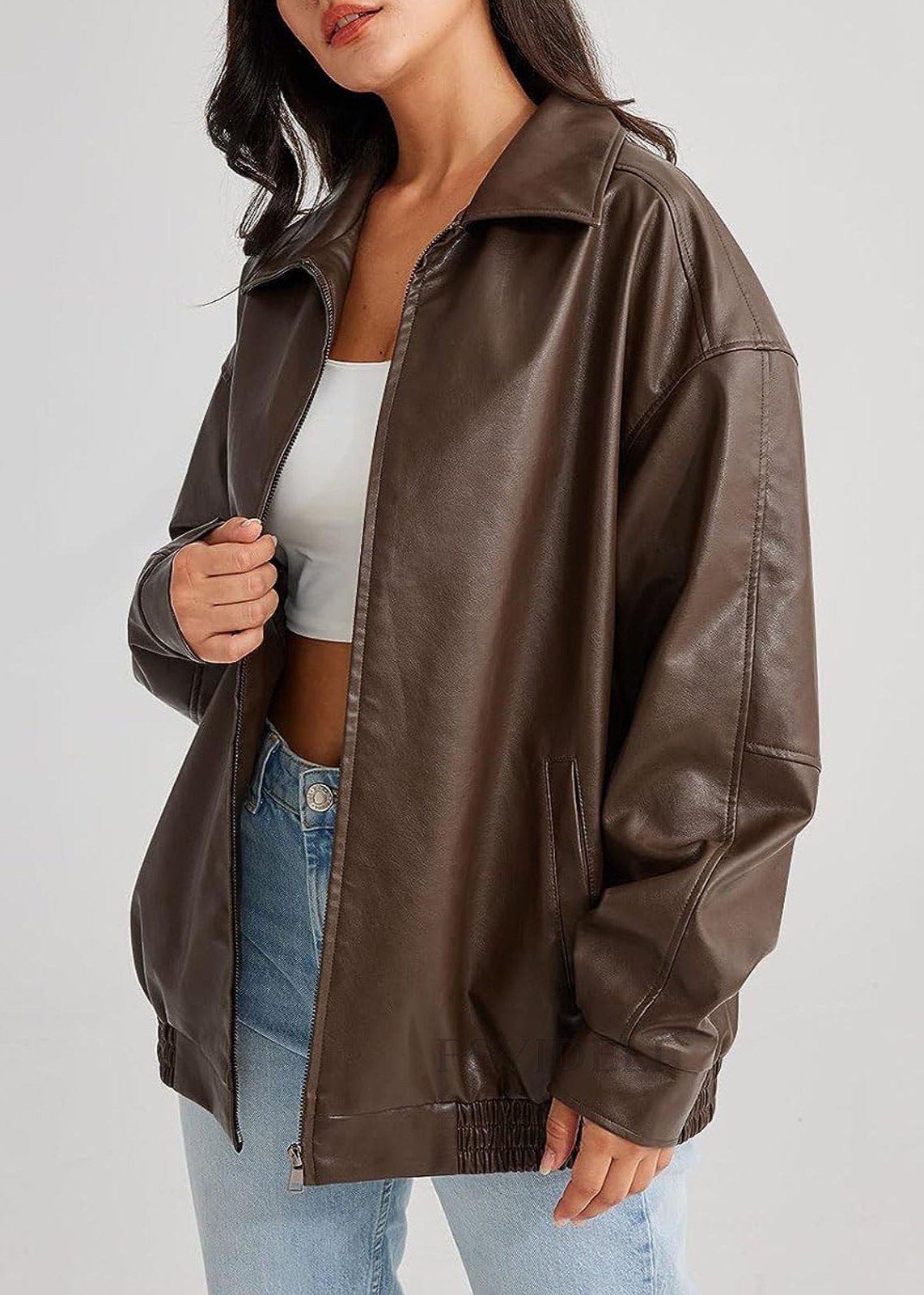 Women’s Leather Jacket – Biker-Inspired Elegance