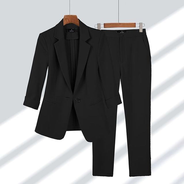 Women's Blazer and Trouser Suit Set
