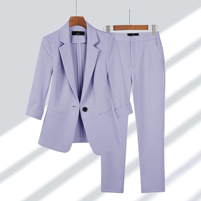 Women's Blazer and Trouser Suit Set