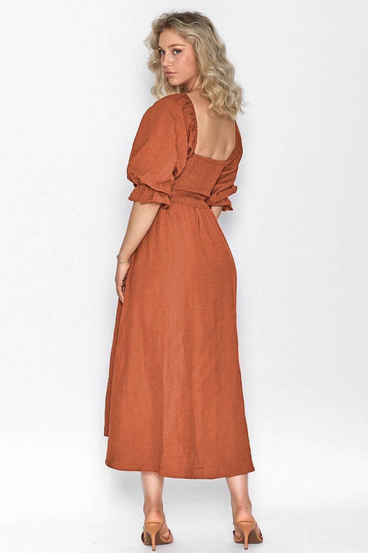 Ophelia Long Two-Sided Loose Fit Dress