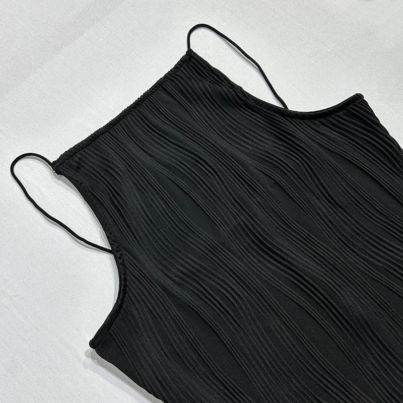 Water Wave Textured Midi Shirt Dress for Effortless Style