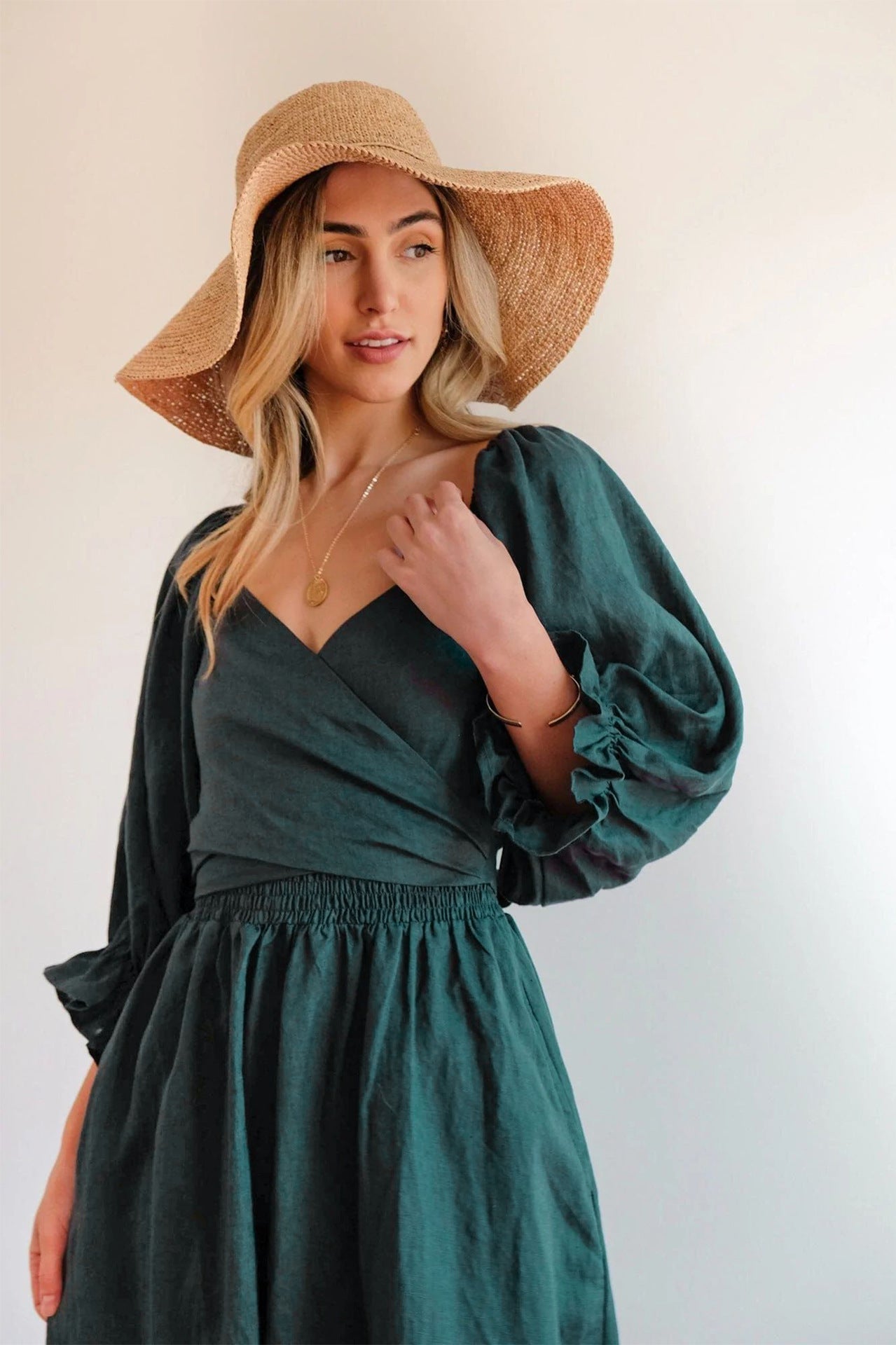 Ophelia Long Two-Sided Loose Fit Dress