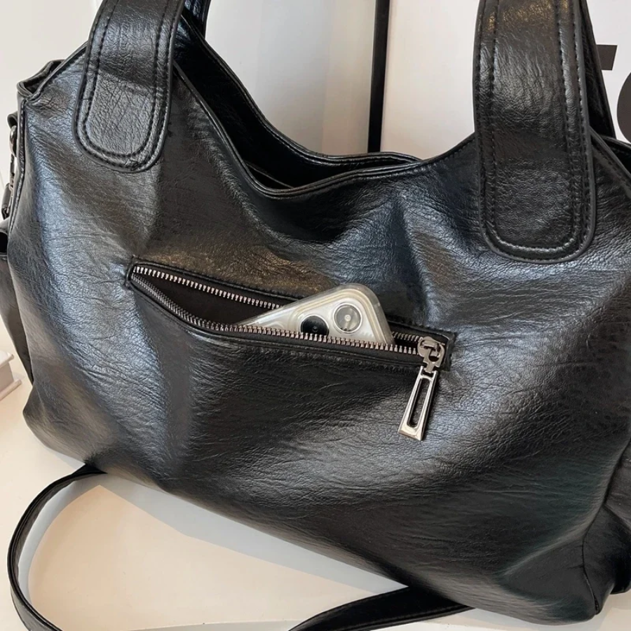 Women’s Classic Multi-Compartment Shoulder Bag